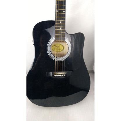 Fender Electro Acoustic Guitars Fender SA105CE Electro - Acoustic Guitar - Black - Open Box B Stock