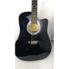 Fender Electro Acoustic Guitars Fender SA105CE Electro - Acoustic Guitar - Black - Open Box B Stock
