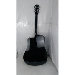 Fender Electro Acoustic Guitars Fender SA105CE Electro - Acoustic Guitar - Black - Open Box B Stock