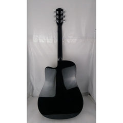Fender Electro Acoustic Guitars Fender SA105CE Electro - Acoustic Guitar - Black - Open Box B Stock