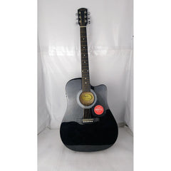 Fender Electro Acoustic Guitars 202101684020 Fender SA105CE Electro - Acoustic Guitar - Black - Open Box B Stock