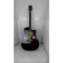 Fender Electro Acoustic Guitars 202101685194 Fender SA105CE Electro - Acoustic Guitar - Black - Open Box B Stock