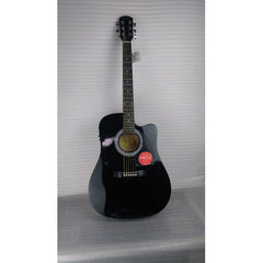 Fender Electro Acoustic Guitars 202101688567 Fender SA105CE Electro - Acoustic Guitar - Black - Open Box B Stock