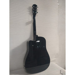 Fender Electro Acoustic Guitars Fender SA105CE Electro - Acoustic Guitar - Black - Open Box B Stock