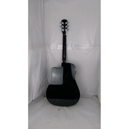Fender Electro Acoustic Guitars Fender SA105CE Electro - Acoustic Guitar - Black - Open Box B Stock