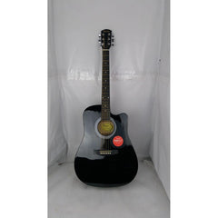Fender Electro Acoustic Guitars 202101707500 Fender SA105CE Electro - Acoustic Guitar - Black - Open Box B Stock