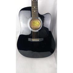 Fender Electro Acoustic Guitars Fender SA105CE Electro - Acoustic Guitar - Black - Open Box B Stock