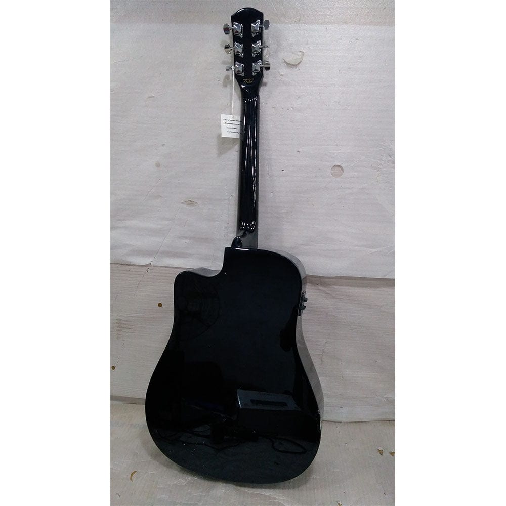 Fender Electro Acoustic Guitars Fender SA105CE Electro - Acoustic Guitar - Black - Open Box B Stock