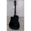 Fender Electro Acoustic Guitars Fender SA105CE Electro - Acoustic Guitar - Black - Open Box B Stock