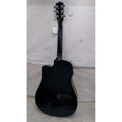 Fender Electro Acoustic Guitars Fender SA105CE Electro - Acoustic Guitar - Black - Open Box B Stock
