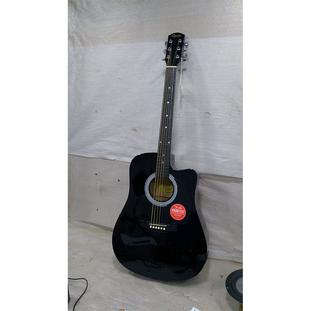 Fender Electro Acoustic Guitars 202101730186 Fender SA105CE Electro - Acoustic Guitar - Black - Open Box B Stock