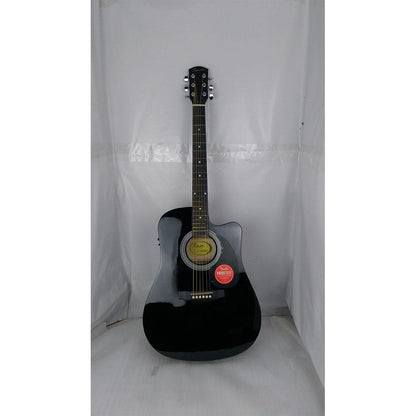 Fender Electro Acoustic Guitars 202101742879 Fender SA105CE Electro - Acoustic Guitar - Black - Open Box B Stock