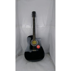 Fender Electro Acoustic Guitars 202101742879 Fender SA105CE Electro - Acoustic Guitar - Black - Open Box B Stock