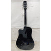 Fender Electro Acoustic Guitars Fender SA105CE Electro - Acoustic Guitar - Black - Open Box B Stock