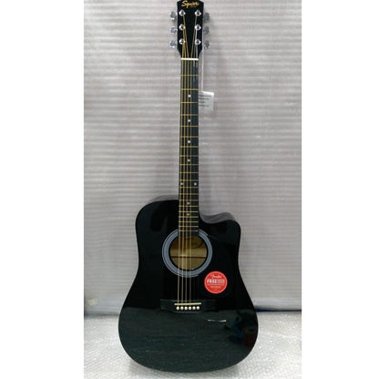 Fender Electro Acoustic Guitars 235748 Fender SA105CE Electro - Acoustic Guitar - Black - Open Box B Stock