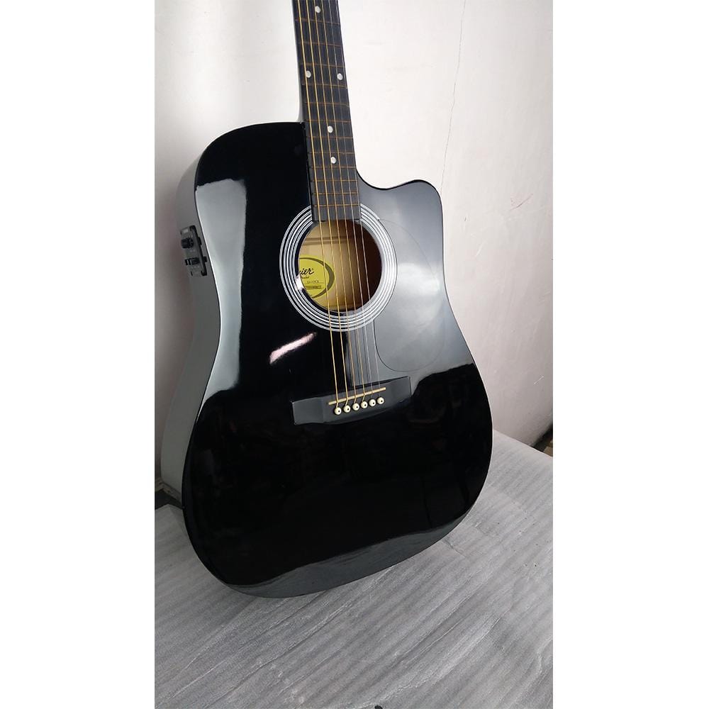 Fender Electro Acoustic Guitars Fender SA105CE Electro - Acoustic Guitar - Black - Open Box B Stock