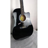 Fender Electro Acoustic Guitars Fender SA105CE Electro - Acoustic Guitar - Black - Open Box B Stock