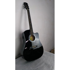 Fender Electro Acoustic Guitars Fender SA105CE Electro - Acoustic Guitar - Black - Open Box B Stock