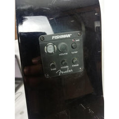 Fender Electro Acoustic Guitars Fender SA105CE Electro - Acoustic Guitar - Black - Open Box B Stock