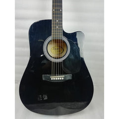 Fender Electro Acoustic Guitars Fender SA105CE Electro - Acoustic Guitar - Black - Open Box B Stock