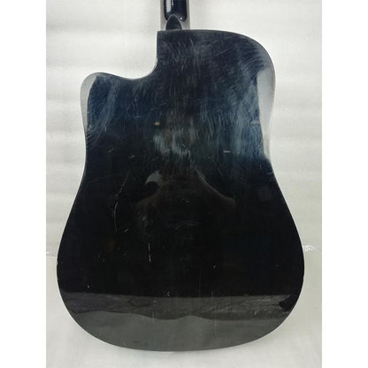 Fender Electro Acoustic Guitars Fender SA105CE Electro - Acoustic Guitar - Black - Open Box B Stock