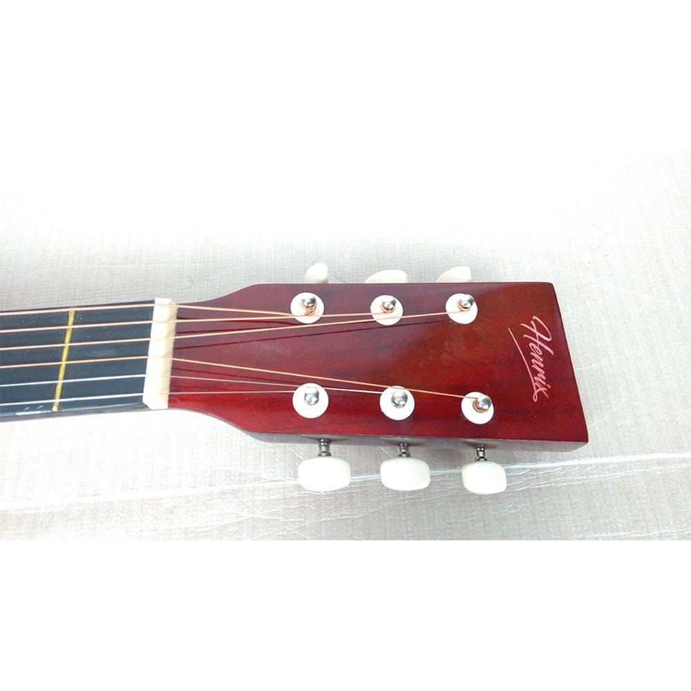 henrix acoustic guitars henrix 38c cutaway acoustic guitar - open box b stock  #barcode_202101631172