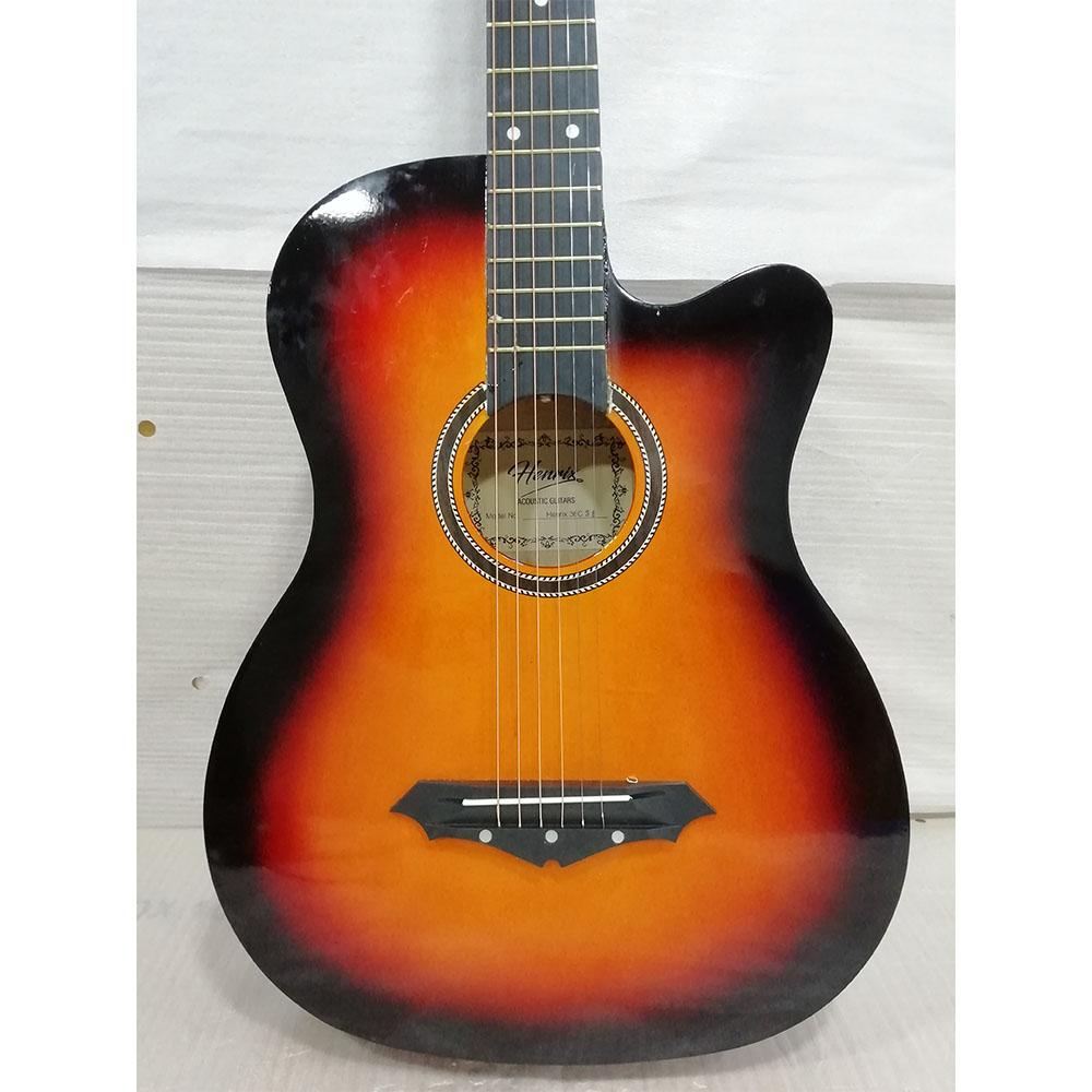 henrix acoustic guitars henrix 38c cutaway acoustic guitar - open box b stock  #barcode_202101680479