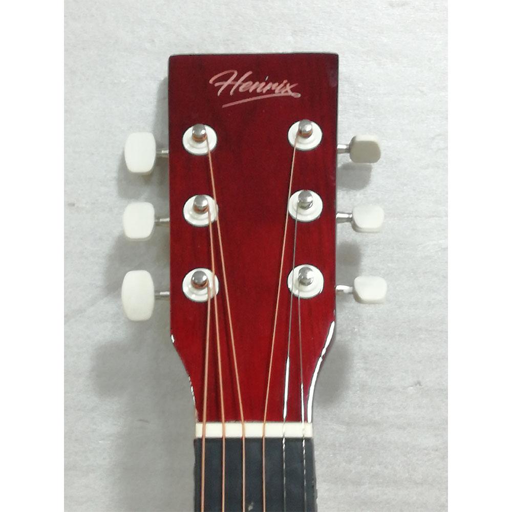 henrix acoustic guitars henrix 38c cutaway acoustic guitar - open box b stock  #barcode_202101680479