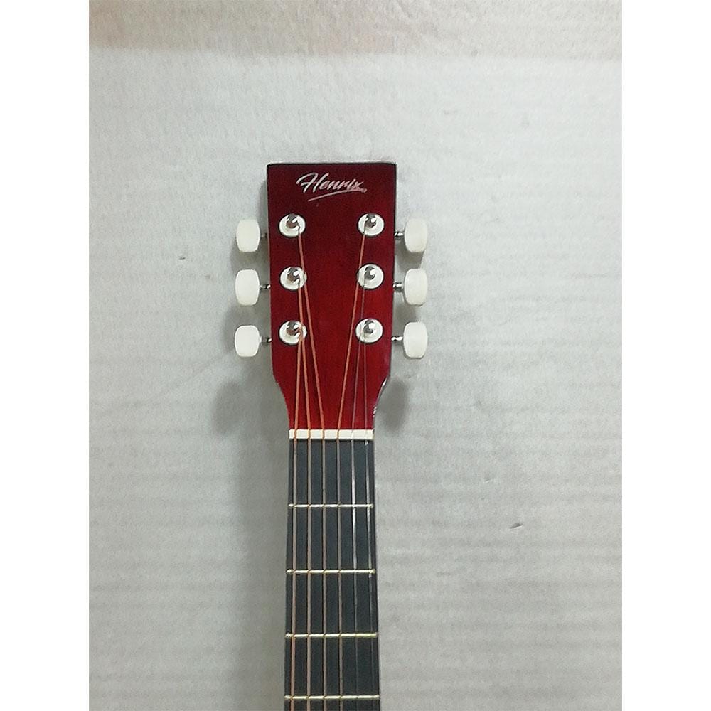 henrix acoustic guitars henrix 38c cutaway acoustic guitar - open box b stock  #barcode_202101699117