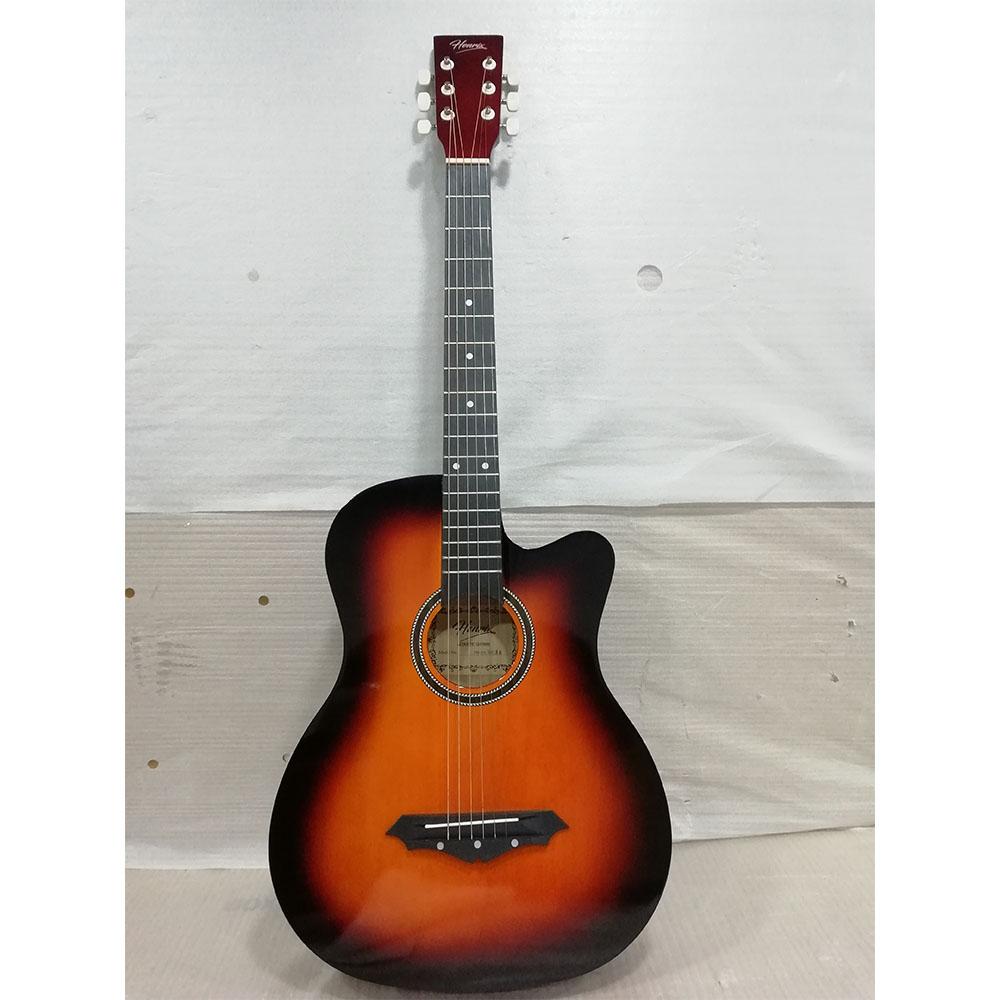 henrix acoustic guitars 202101699117 henrix 38c cutaway acoustic guitar - open box b stock  #barcode_202101699117