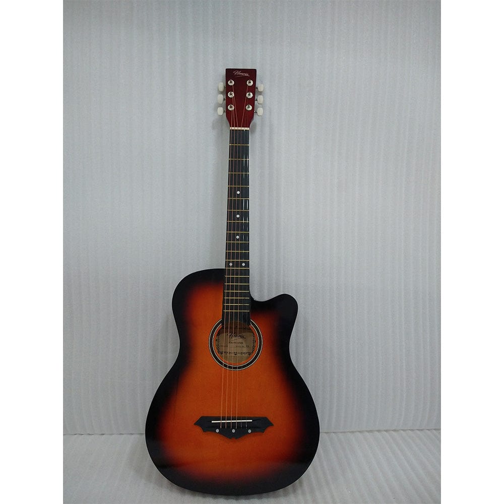henrix acoustic guitars 202101823659 henrix 38c cutaway acoustic guitar - open box b stock  #barcode_202101823659