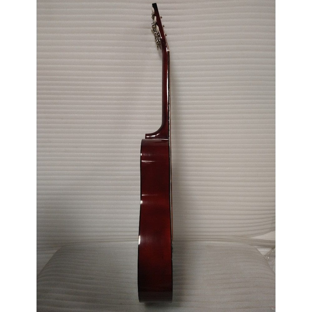 henrix acoustic guitars henrix 38c cutaway acoustic guitar - open box b stock  #barcode_202101871629