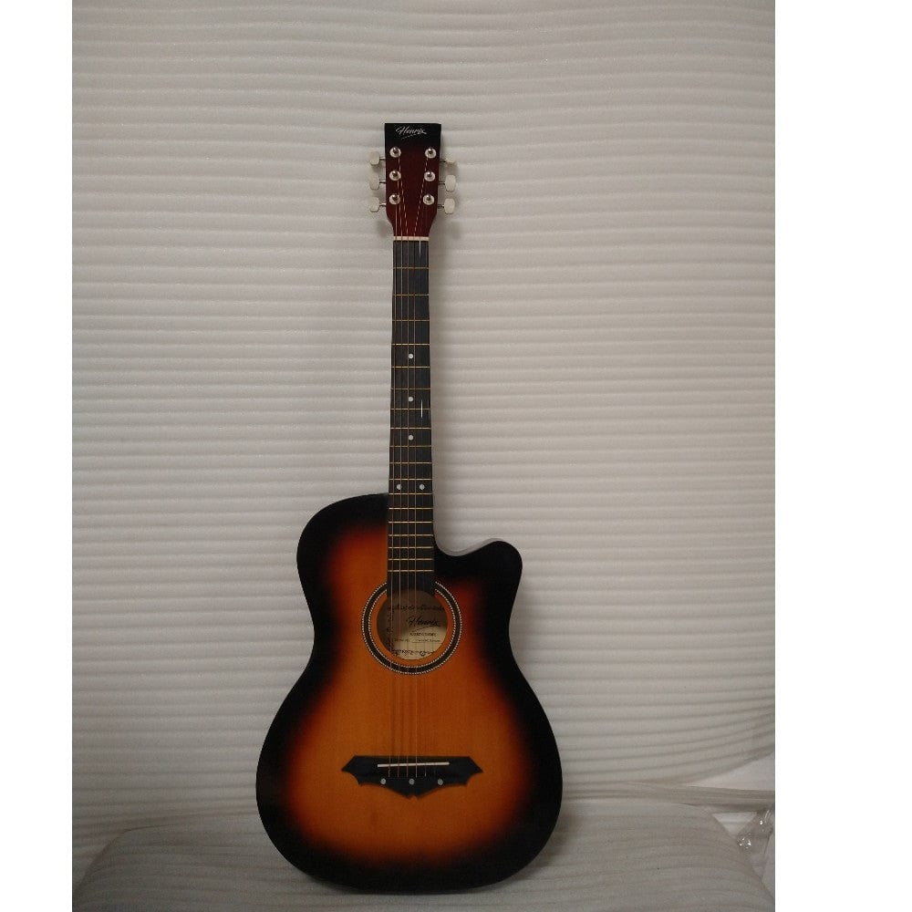 henrix acoustic guitars 202101871629 henrix 38c cutaway acoustic guitar - open box b stock  #barcode_202101871629