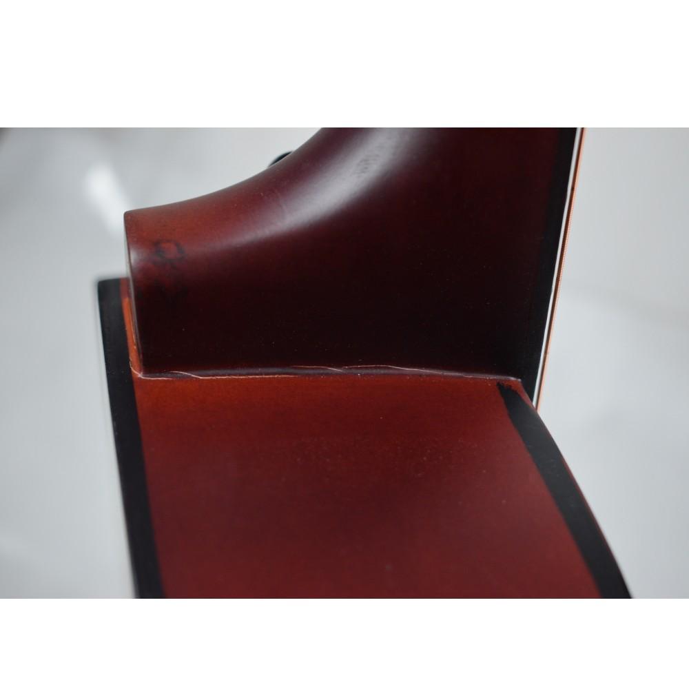 henrix acoustic guitars henrix 38c cutaway acoustic guitar - open box b stock  