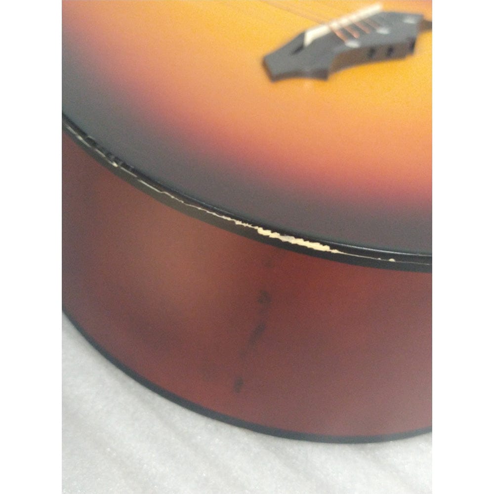 henrix acoustic guitars henrix 38c cutaway acoustic guitar - open box b stock  #barcode_467322
