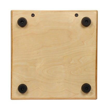 Vault BCJ-24 Birch/Black/Zebra Wood Cajon with Adjustable Snare