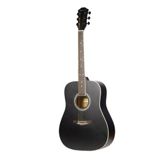 Vault ED-10D 41 inch Dreadnought Acoustic Guitar with Bag, Strings, Straps, Picks, Stringwinder & Polishing Cloth