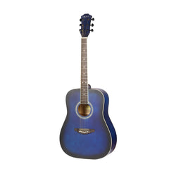 Vault ED-10D 41 inch Dreadnought Acoustic Guitar with Bag, Strings, Straps, Picks, Stringwinder & Polishing Cloth
