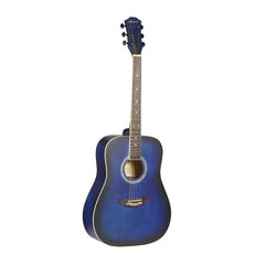 Vault ED-10D 41 inch Dreadnought Acoustic Guitar with Bag, Strings, Straps, Picks, Stringwinder & Polishing Cloth