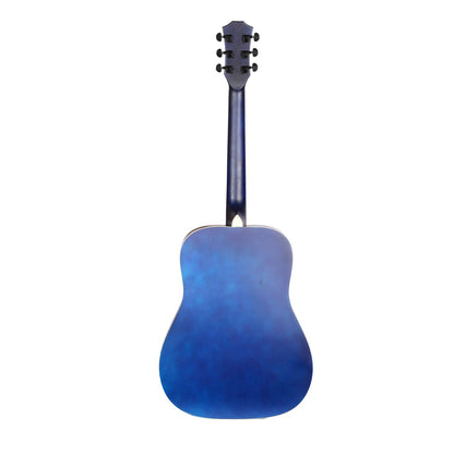 Vault ED-10D 41 inch Dreadnought Acoustic Guitar with Bag, Strings, Straps, Picks, Stringwinder & Polishing Cloth
