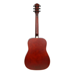 Vault ED-10D 41 inch Dreadnought Acoustic Guitar with Bag, Strings, Straps, Picks, Stringwinder & Polishing Cloth