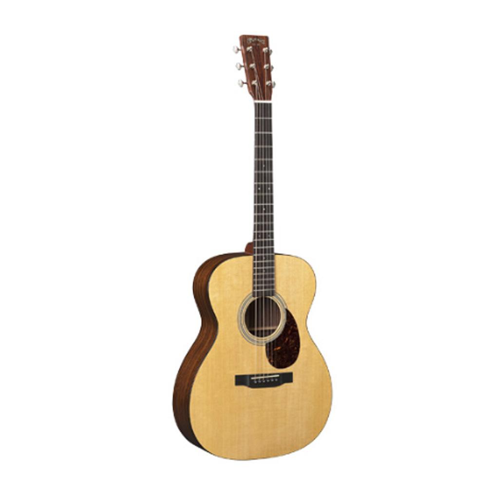 Martin Guitars Acoustic Guitars Martin Guitars OM-21 Standard Series Acoustic Guitar - Ebony Fretboard