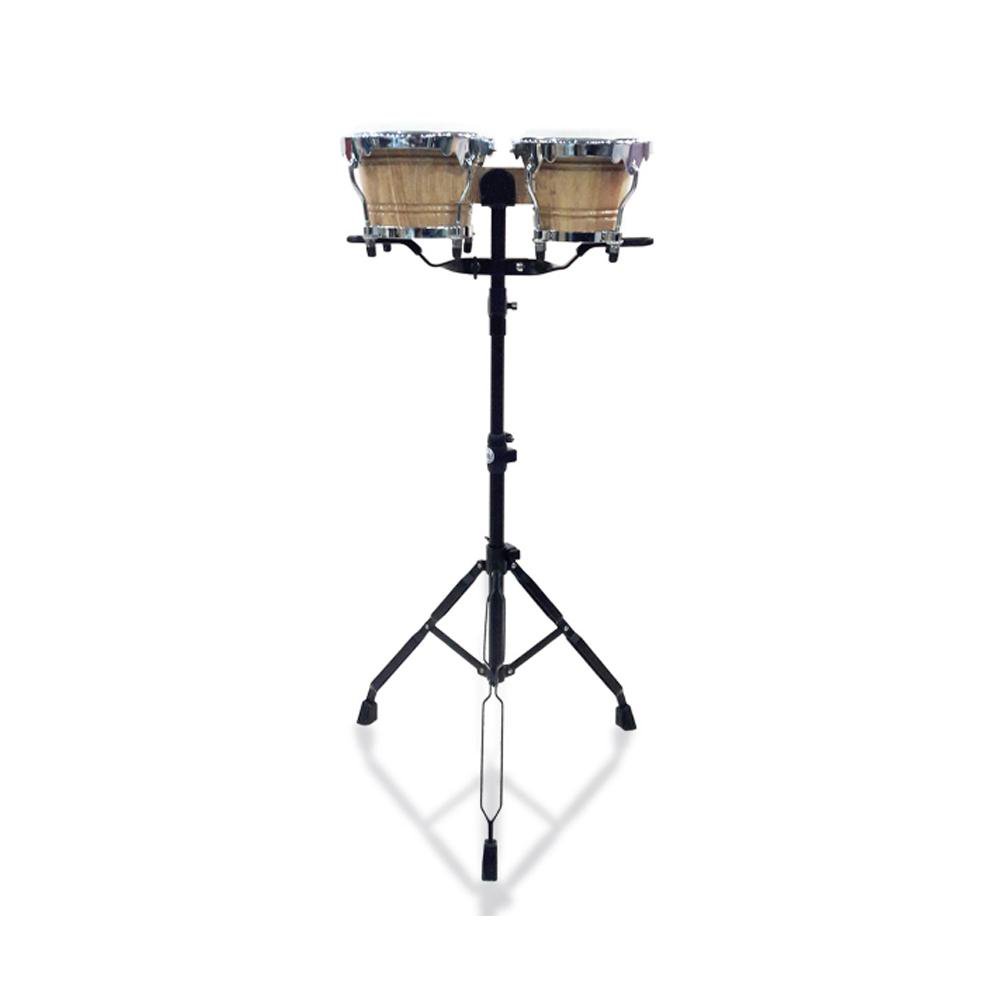 Pluto Bongos Pluto BS-01B-6575 Bongo with Stand