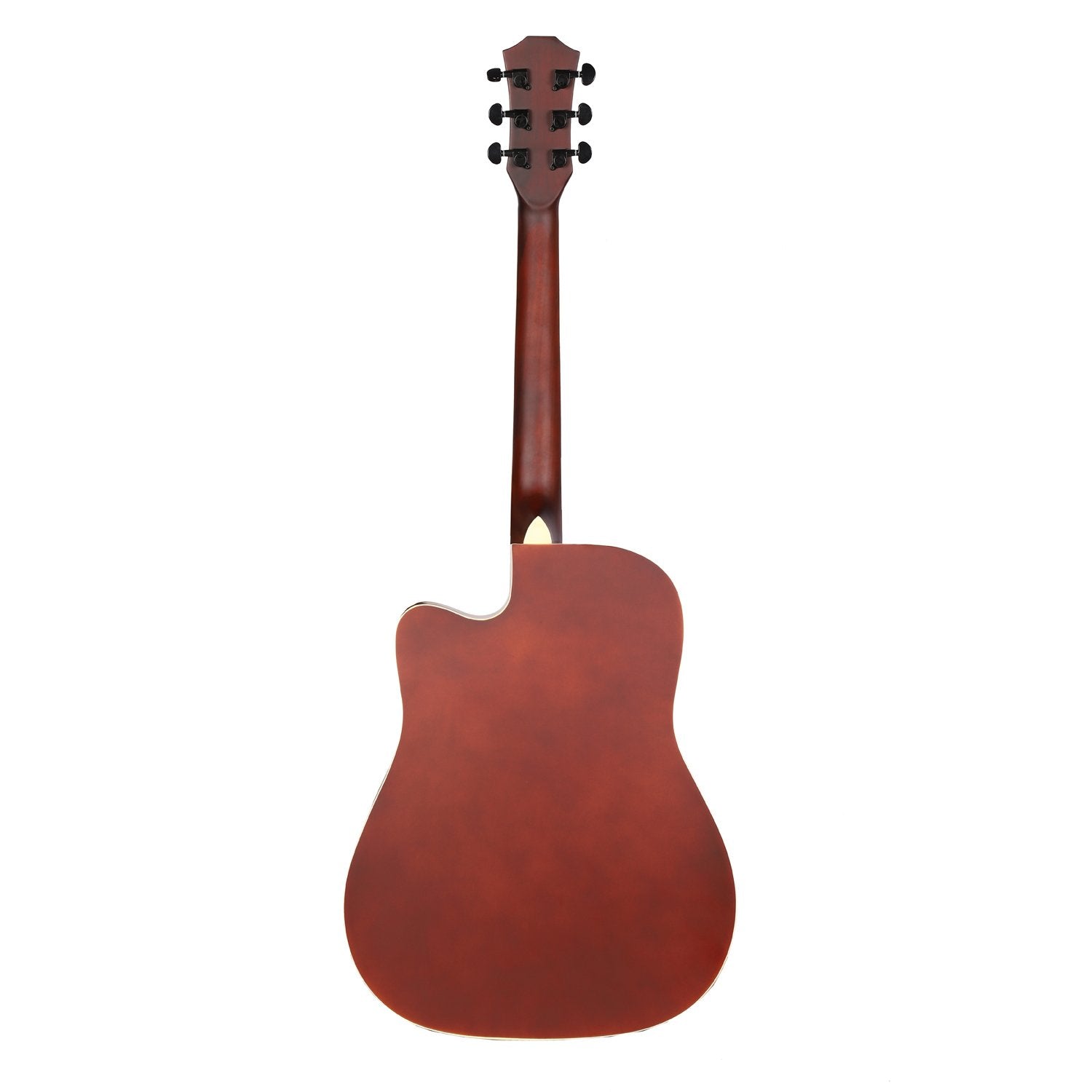 Vault Acoustic Guitars Vault ED-10C 41 inch Cutaway Acoustic Guitar with Bag, Strings, Straps, Picks, Stringwinder & Polishing Cloth