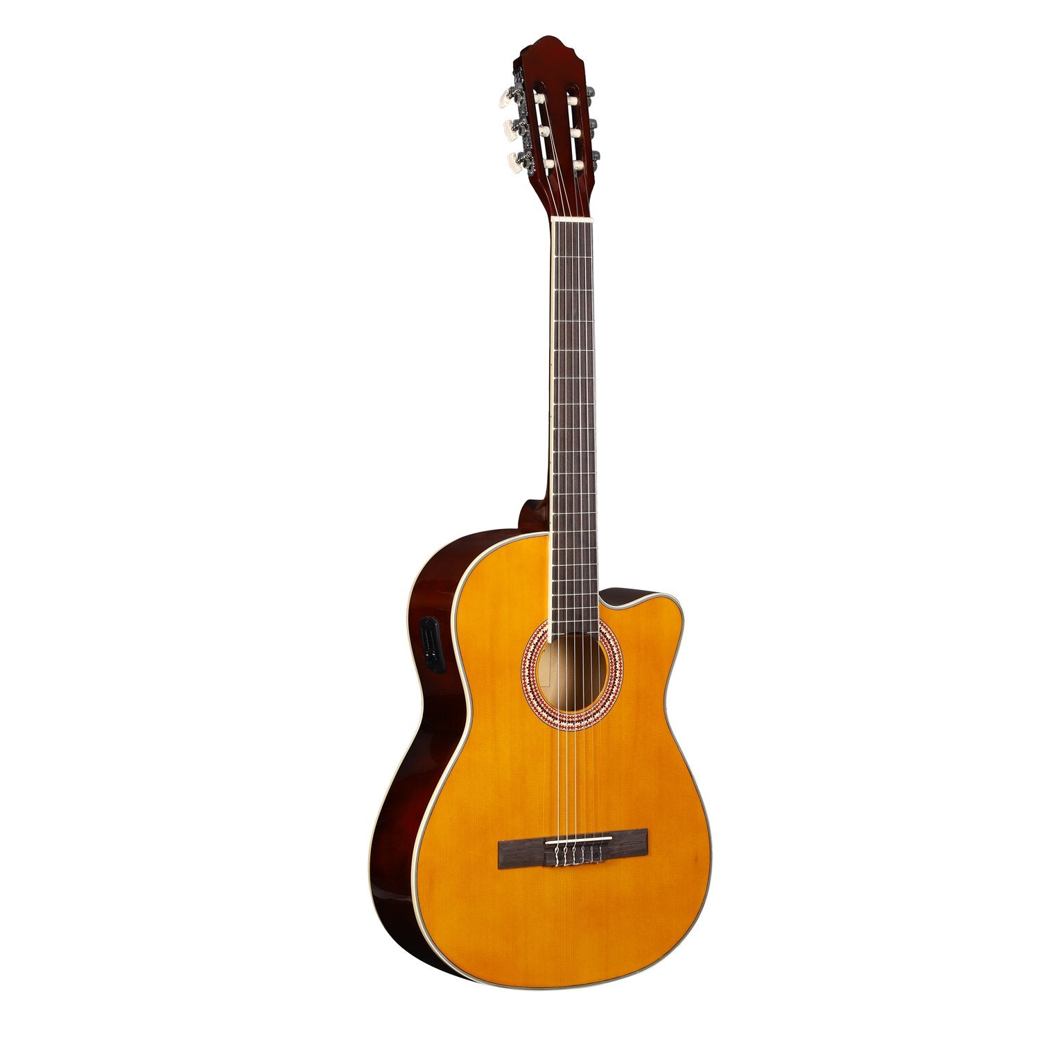 Vault Classical Guitars Vault EC39CE 39 inch Classical Guitar with Pickup - Natural