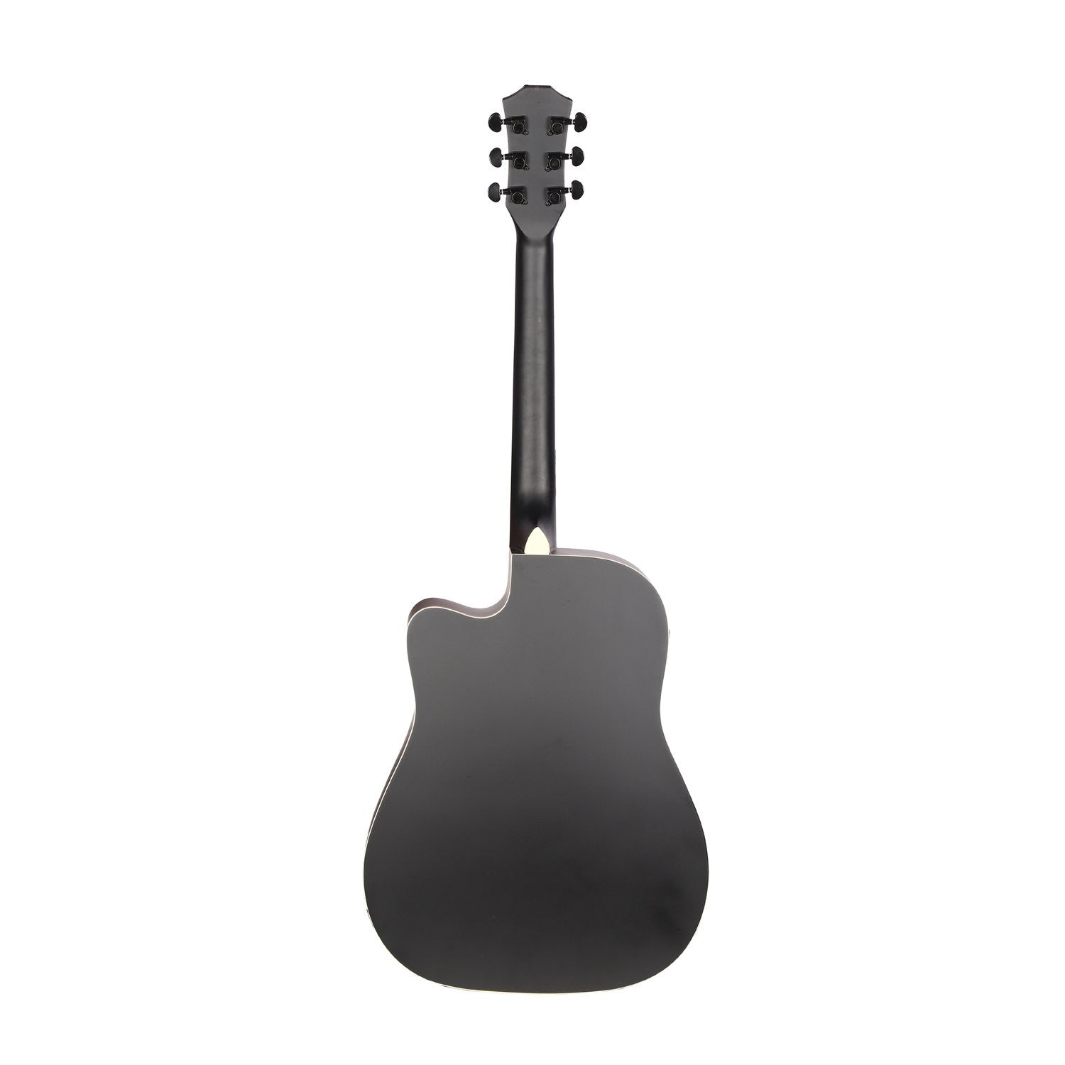 Vault Electro Acoustic Guitars Vault ED-10CE 41 inch Cutaway Electro Acoustic Guitar with Bag, Strings, Straps, Picks, Stringwinder & Polishing Cloth