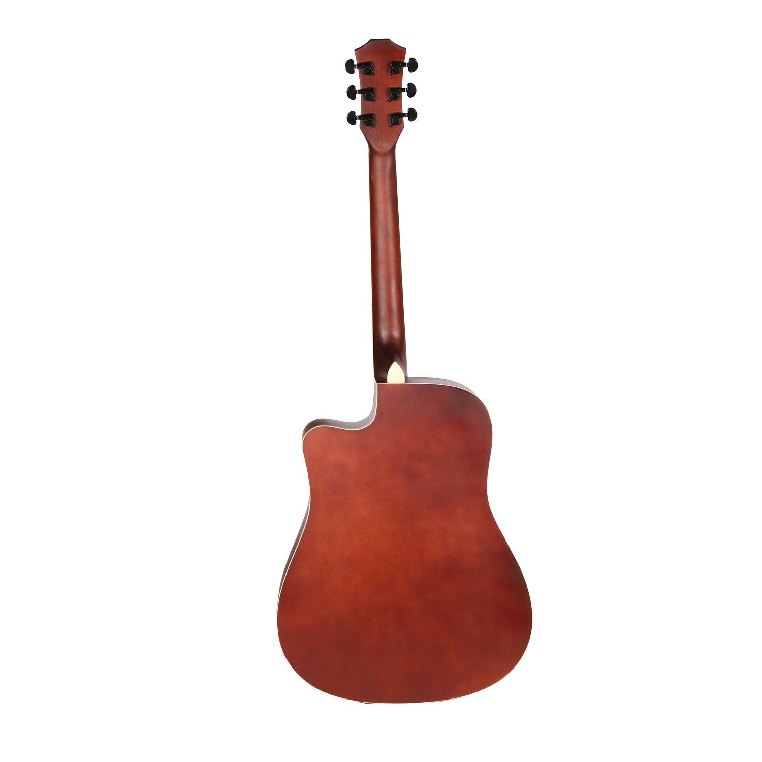 Vault Electro Acoustic Guitars Vault ED-10CE 41 inch Cutaway Electro Acoustic Guitar with Bag, Strings, Straps, Picks, Stringwinder & Polishing Cloth
