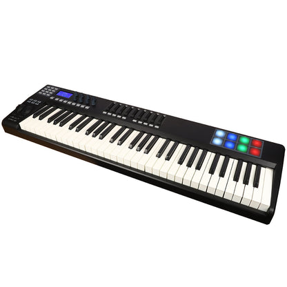 Vault Midi Keyboards Vault APEX 61 USB MIDI Keyboard With RGB Pads - Includes Bitwig 8-Track